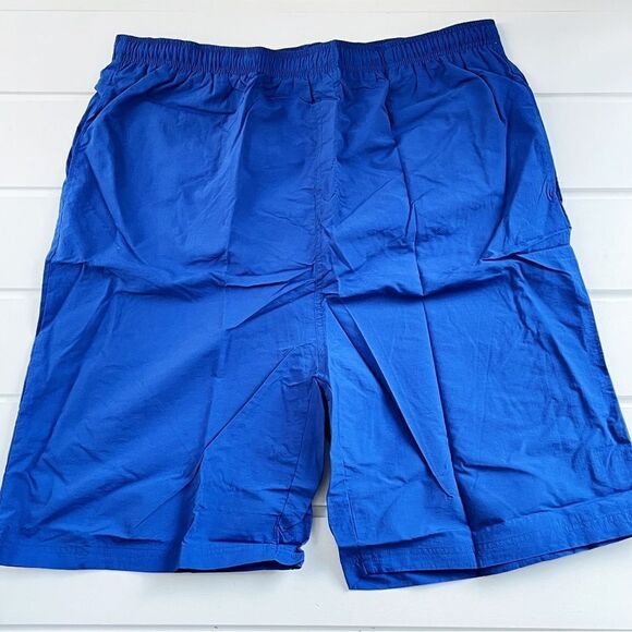 King Size Big & Tall Island™ Classic Swim Trunks In Blue Size 2XLT New With Tags - Picture 2 of 10
